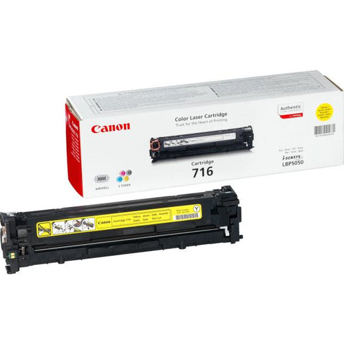 Canon 716 Y cartuccia toner 1 pz Originale Giallo (CANON 716 YELLOW TONER1977B002)