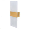 Applique Led Rettangolare 10w Parete Doppia Emissione 3 Colorazione Luce E37-c3c