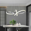 Lampadario Led Moderno Argento A Sospensione 38 Watt Luce 6500k 4000k 3000k A07