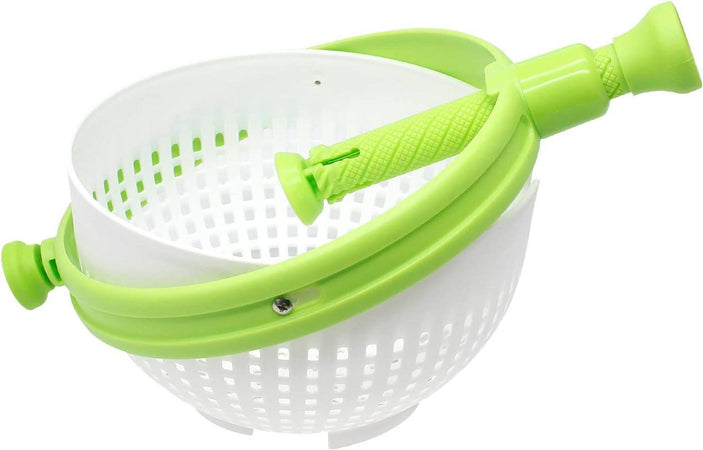 Scolapasta 2in1 Centrifuga Per Lavare Insalata Lava Frutta E Verdura Cesto Scola