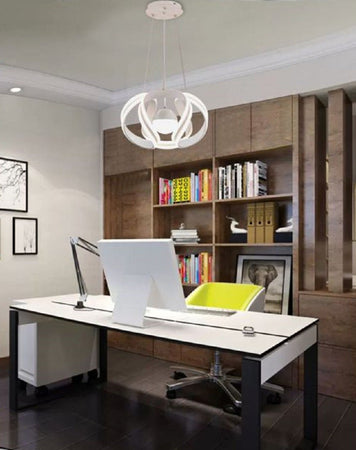 Lampadario Soffitto Sfera Moderno Led 78w Lampada Luce Calda Fredda Naturale B21