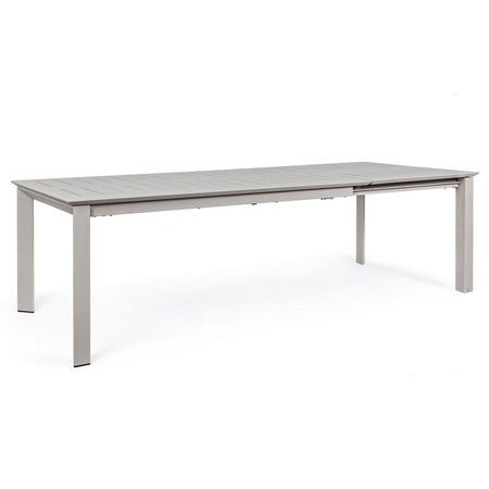 Tavolo allungabile "Konnor" in alluminio verniciato da esterno per giardino e veranda 160/240 cm