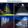 Lampione Stradale LED 300W 400W base regolabile Luce Fredda 6000K 120lm/W IP66