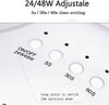 Lampada Uv Per Nail Art Asciugatura Gel Colata Unghie Con 30led Da 48w Manicure