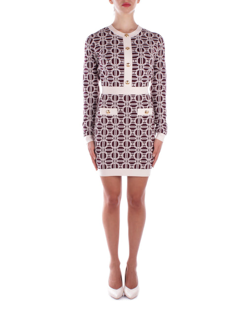 Elisabetta Franchi Abiti Bordeaux da donna