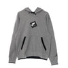 JORDAN Felpa Leggera Cappuccio Uomo Jumpman Fleece Hoodie Carbon Heather/black da uomo