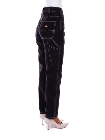 DICKIES Jeans Nero da donna