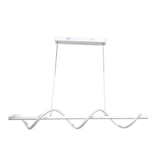 Lampadario Led Sospensione 36w Moderna Twist Bianco Luce 6500k 3000k 4000k B65-b