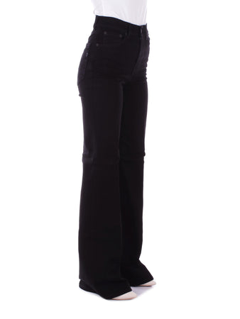 Dondup Pantaloni Nero da donna