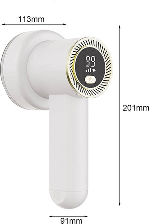 Levapelucchi Elettrico Ricaricabile Rimuovi Leva Tira Pelucchi 3 Lame 2 Velocità