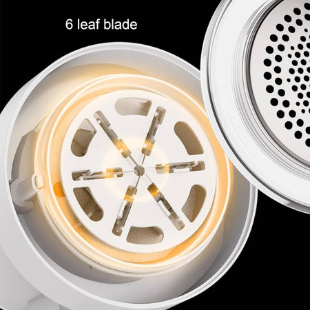 Levapelucchi Elettrico Ricaricabile Rimuovi Leva Tira Pelucchi 3 Lame 2 Velocità