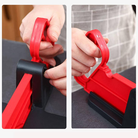 Affettatrice Manuale Affetta Tutto Frutta Verdura Salumi Con Lama In Acciaio 304