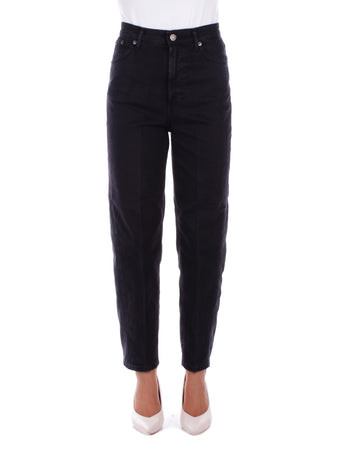Dondup Pantaloni Nero da donna