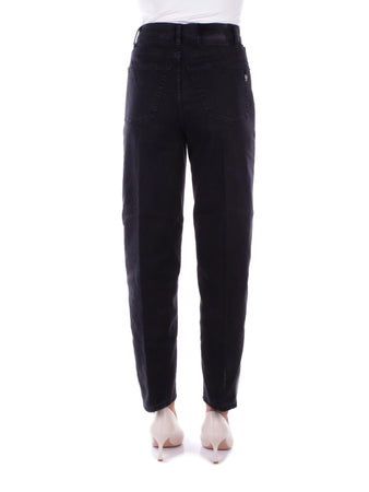 Dondup Pantaloni Nero da donna