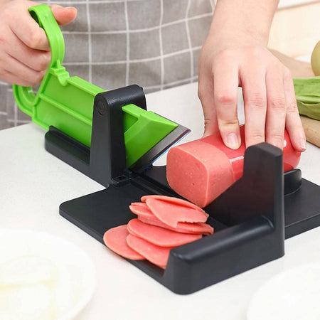 Affettatrice Manuale Affetta Tutto Frutta Verdura Salumi Con Lama In Acciaio 304