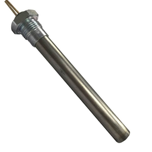 Resistenza accensione per stufe a pellet con raccordo filettato 1/2 14701031