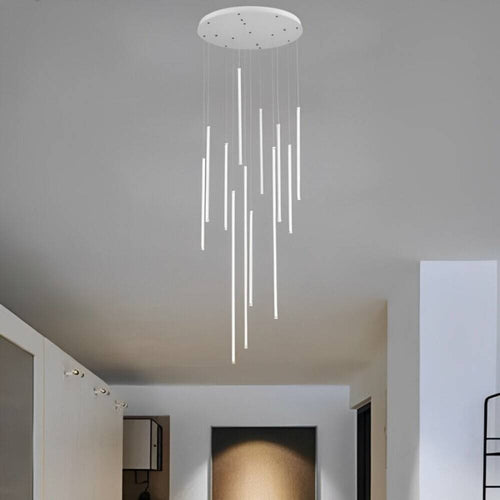 Lampadario Sospeso 105w Moderno Pendenti Led Bianco Luce 6500k 4000k 3000k Lp-45b