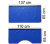 Set 3pz Copertura Parafango Auto Telo Protezione Carrozzeria Rivestimento Protettivo