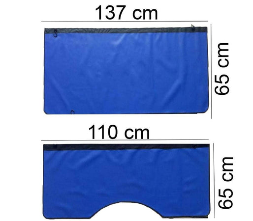 Set 3pz Copertura Parafango Auto Telo Protezione Carrozzeria Rivestimento Protettivo