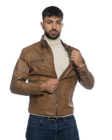 Avatar - Biker Uomo Cuoio in vera pelle