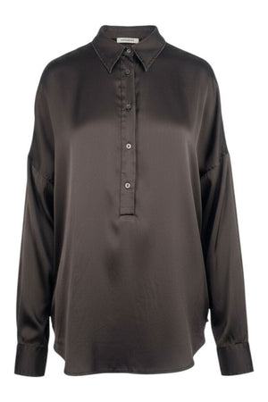 Caliban Camicie Marrone da donna