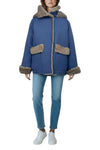 COLLECTION PRIVEE Giacconi Blu/marrone da donna