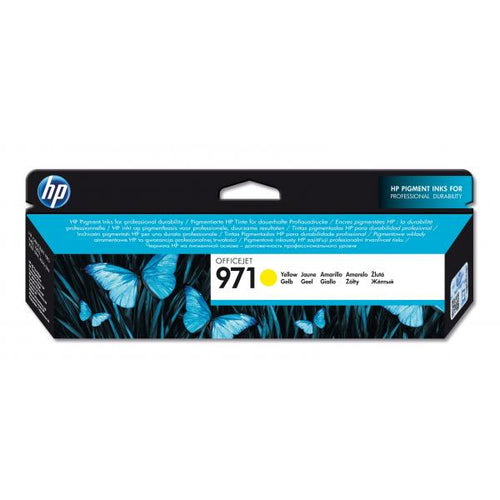 CN624aE Cartuccia Ink Originale 971 Gialla per HP Officejet Pro X451dw X551dw Capacità 2500 Pagine