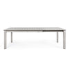 Tavolo allungabile Konnor in alluminio verniciato da esterno per giardino e veranda 160/240 cm