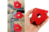 Squadra Magnetica Magnete Per Saldatura Saldatrice 45° 90° 135° 75 Lb 33 Kg