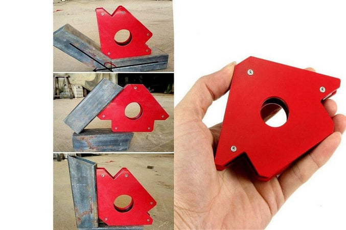 Squadra Magnetica Magnete Per Saldatura Saldatrice 45° 90° 135° 75 Lb 33 Kg