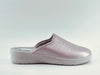 INBLU Ciabatta sanitaria donna rosa metallizzata
