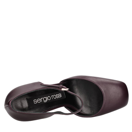 Sergio Rossi Scarpe con Tacco Viola da donna