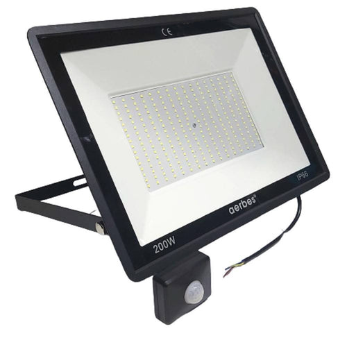Faro Led Da Esterno Con Sensore Crepuscolare 200 W Luce Fredda Con Staffa G6200