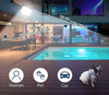 Faro Led Da Esterno Con Sensore Crepuscolare 200 W Luce Fredda Con Staffa G6200