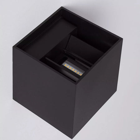 Applique Cubo LED 12W Luce CCT 3000k 4000k 6000k Fascio Regolabile 960Lm IP65