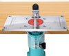 Piano Di Fresatura Router Piastra Per Fresatrice Verticale Con 4 Anelli Viti