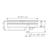 Trasduttore di pressione HUBA TDPUP3-8M stufe a pellet 14707017
