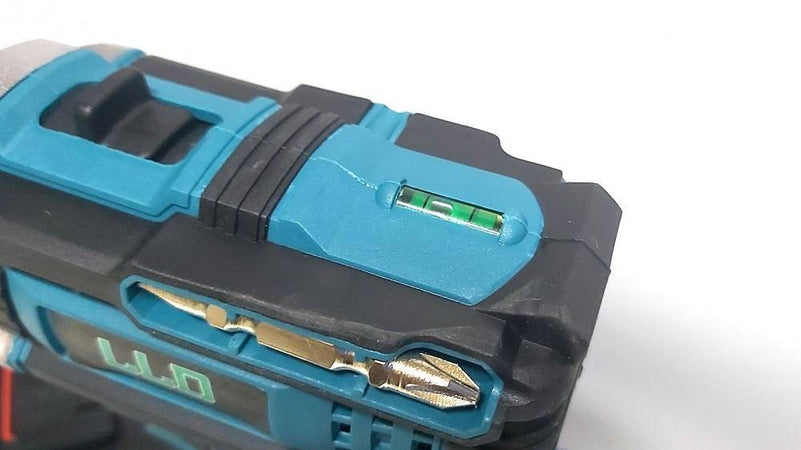 Trapano Avvitatore Doppia Batteria A Litio 36 V Max + Valigetta 26 Accessori Lld