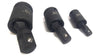 Adattatore Chiave Bussola Cricchetto Set 3pz Riduttori 1/2 1/4 3/8 Snodo Sferico