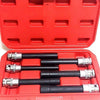 Bussola Chiavi Torx Femmina Set Lunghi E10-e20 Testa Cilindro Attacco 1/2 Quadro