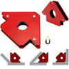 Squadra Magnetica Magnete Per Saldatura Saldatrice 45° 90° 135° 75 Lb 33 Kg