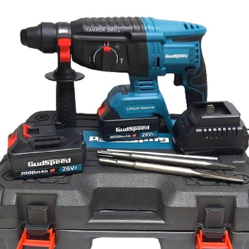 Tassellatore A Batteria 2 Batterie Martello Demolitore Percussione Trapano Sds