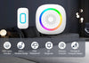 Campanello Senza Fili Wireless Per Casa Ufficio Luce Rgb 60 Melodie Rl-3995