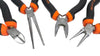 Set 4pz Mini Pinza Per Fabro Elettricista 115 Mm Acciaio Ergonomica Bricolage