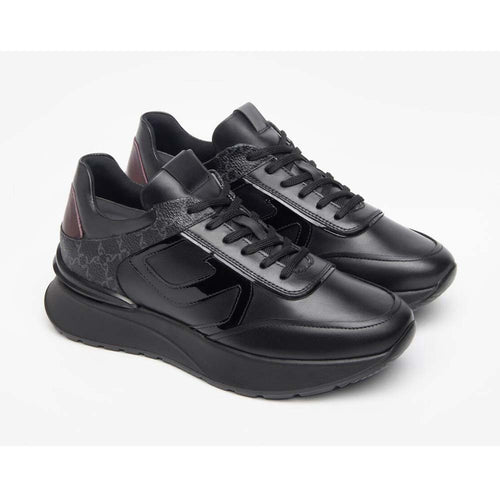 NEROGIARDINI Scarpa donna in pelle nera I308351D     100