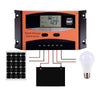 Regolatore Di Carica 30a Per Pannello Solare 12/24v Display Lcd Usb Art. Ld2430c
