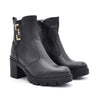 NEROGIARDINI Tronchetto donna in pelle nero I205860D     100