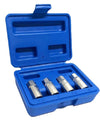 Set 4 Pz Estrattori Per Prigionieri A Rullo Rimozione Vite Spezzate Attacco 1/4