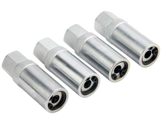 Set 4 Pz Estrattori Per Prigionieri A Rullo Rimozione Vite Spezzate Attacco 1/4"