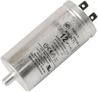 CONDENSATORE METALLICO 12 µF SPUNTO MOTORE CANDY 41041497